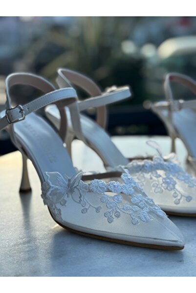 millkandcookie NELY Gelin , Söz , Nişan Topuklu Ayakkabısı