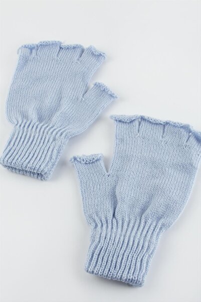 ZERO LAND Lvsqvr Cut-End (152125) Gloves-Light Blue