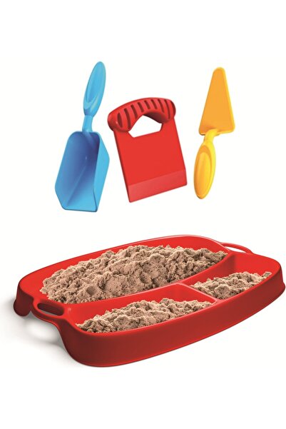 ileri grup Kinetic Sand Set with Tray - Shovel - Trowel - Cutter
