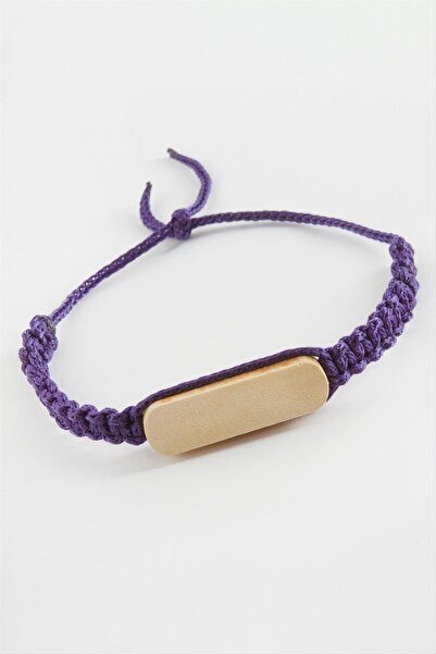 ZERO LAND LVSQVR خيط خشبي مجدول (145633) - وردي