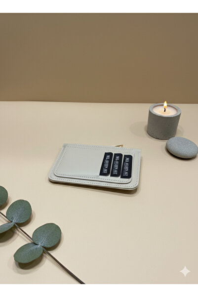 Ayleen Ayz Women's Leather Zippered Card Holder Wallet Small Size