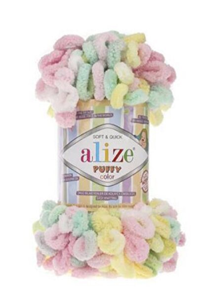 Alize لون قوس قزح المنتفخ 1 قطعة رقم الكولار: 5862