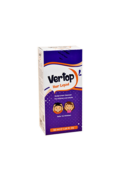 VERTO فيرتوب محلول للاطفال للتخلص من حشرات الراس-VERTOP BABY HAIR LIQUID 50 ML