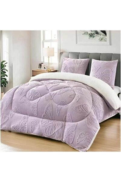 OEM Cocolino Duvet Set with Embossed Butterflies, 200x230 cm, 2 Pillowcases 62x62 cm