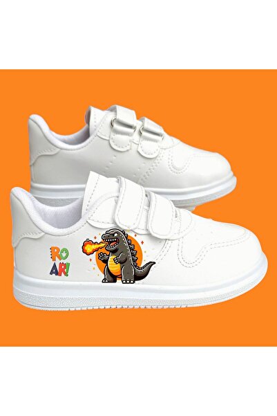 archiepet Dinodino, pantofi sport pentru băieți, cu imprimeu cu dinozaur drăg...