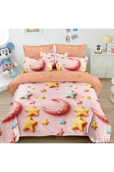 OEM CHIRASO 5D Premium Finet 4-piece Bed Linen Set – Fitted 180x200+25, Duvet 200x230, Pillow 55x80