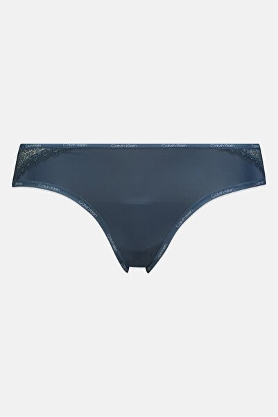 Calvin Klein Women Brand Logo Pull On Panty, Slate Blue