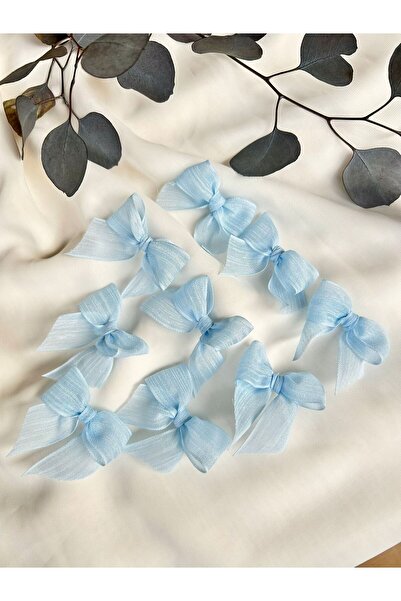 La Vie Hazır Fiyonk Keten Kurdele Açık Mavi 30 Adet