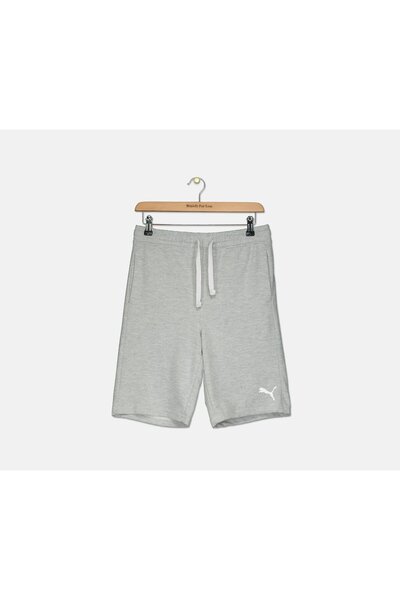 Puma Boys 2 Pocket Drawstring Shorts, Grey