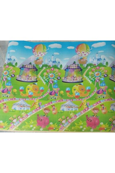 OEM Cozevdnt Play Mat, 200x180 cm, Multicolor, Foldable, Non-Slip, Double-Sided - Kids