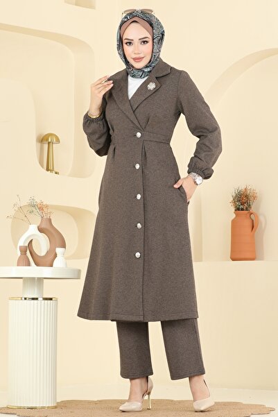 ModaMerve Belden Kuşaklı Tivit Takım 2747SL432-MS Vizyon