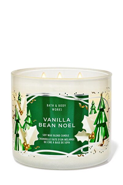 Bath & Body Works Vanilla Bean Noel Büyük Mum