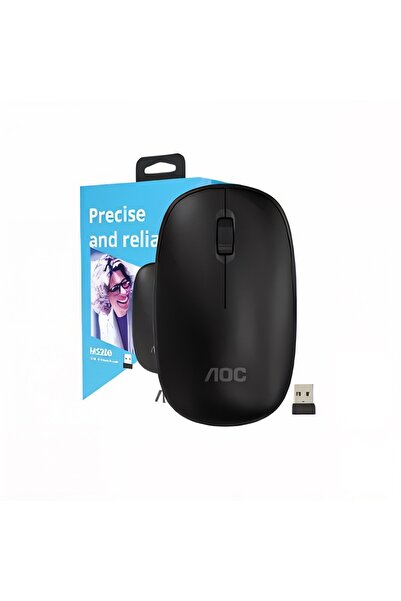 Aoc MS200 Wireless Mouse – 1200 DPI, Sessiz, 3 Tuşlu, Tak Çalıştır