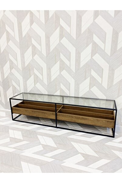 DEC24 Plasma TV table with a modern and elegant design.