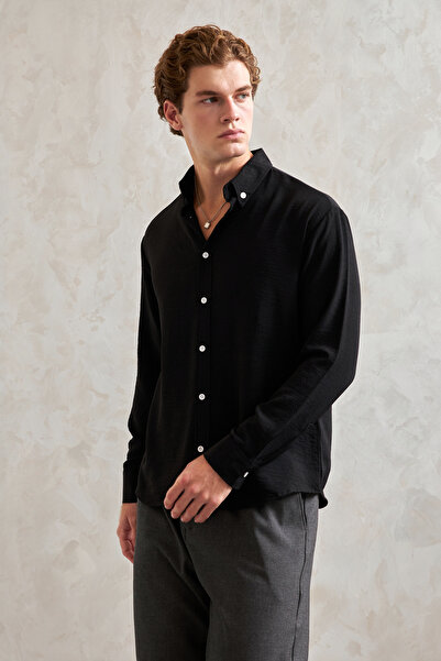 HYMAN Men's Oversized Cut Aerobin Shirt