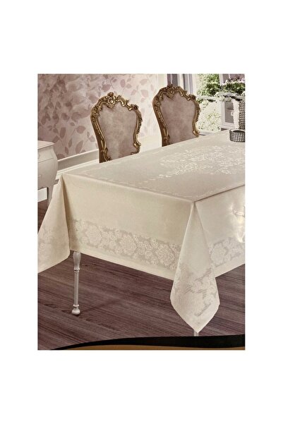 BEREKETLİ FAȚĂ DE MASĂ JUMBO 160X220 BEJ