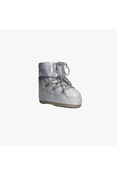 MOON BOOT Ghete joase Icon Glitter „Argintiu”