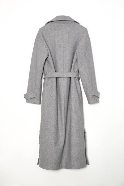 cemo Women's Gold Buttoned Coat