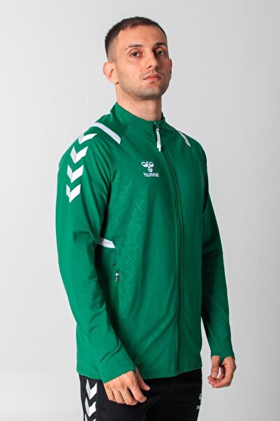 hummel Dream Kamp Tracksuit Top Dark Green