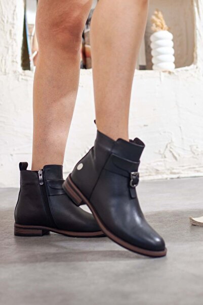 Adım Adım Mammamia Genuine Leather Casual Boots