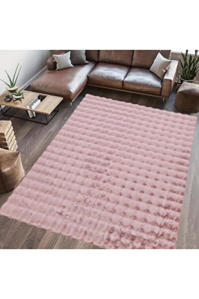 Heinner PAOPAO Faux Fur Rug 80x150 cm - Rose