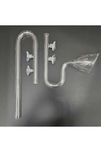 EuroStar Lvsqvr Glass Apparatus Straight Suction + Bell Mouth Emission (163943) 17 mm