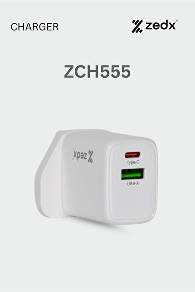 ZEDX شاحن GAN ZCH555 بقدرة 30 وات