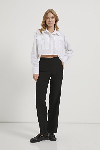 Arma Life Armalife 3861 Pocket Detail Crop Premium Women's Shirt