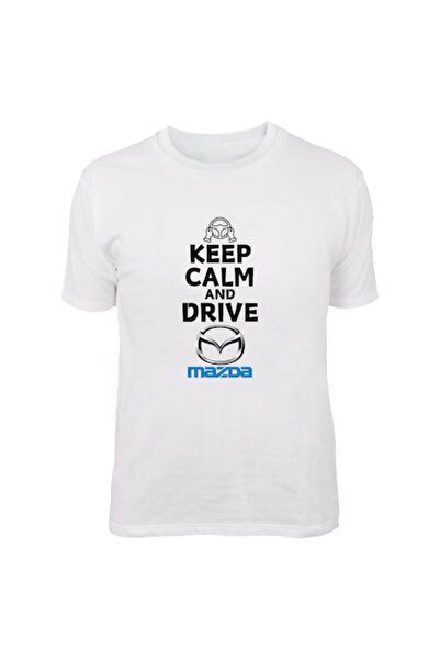 T&M Personalizare Tricou personalizat - Păstrează-ți calmul și conduce Mazda,...