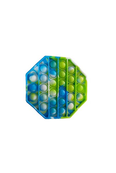 K KATHODE Jucărie antistres POP IT hexagon - verde, albastru