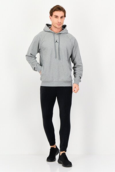 Nike Men Dri Fit Long Sleeve Outdoor Hoodie, Grey Marl