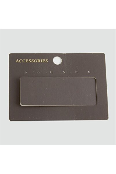 ZERO LAND Lvsqvr 6 Holes Windowed Earring Cards 200 (155043) Pieces-Dark Gray