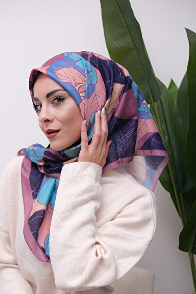 49eyşanipek وشاح ناعم رقمي بنمط مختلط ملون