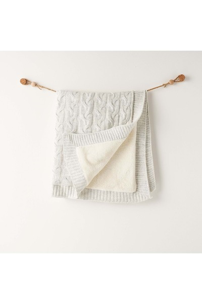 andywawa Baby Knitwear Blanket Gray