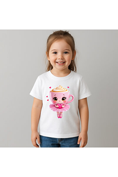 OEM Tricou Copii Fetite Ballerina Cappucina Craciun 100%Bumbac