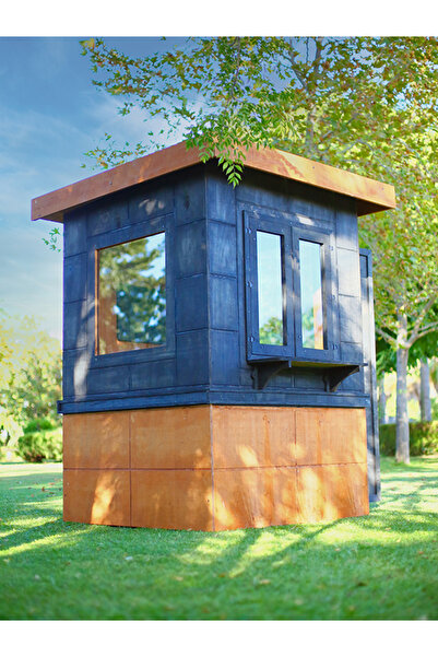 MANDU Ahşap Güvenlik Kulübesi (Güvenlik Kabini)