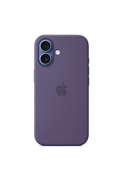 Apple iPhone 17 için MagSafe özellikli Silikon Kılıf - Sis Moru