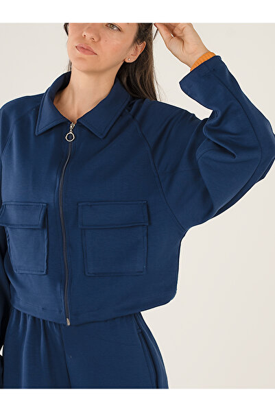 Catz Clothes Modal Pocket Eşofman Takım İndigo