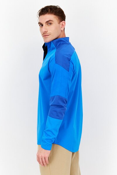 Puma Men Sportswear Fit Half Zip Training Sweatshirt, Blue