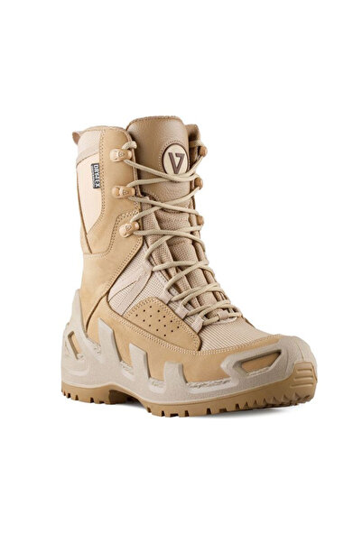 Vaneda 1191 V-Clutch Pro on Duty Nubuck Beige Zippered Dry-Tex Waterproof Cold Protection Terrain O