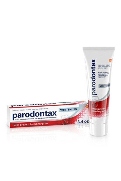 Parodontax Whitening Toothpaste for Bleeding Gums, Teeth Whitening and Gingivitis Treatment - 3.4 Ou