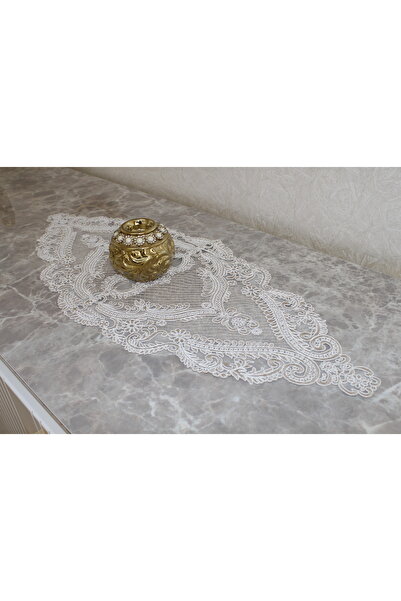 HUZUR ÇEYİZ Petek 3-Piece Coffee Table Set