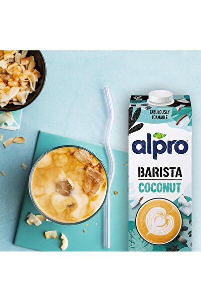 Alpro Barista Coconut Drink, 100% Plant-Based, Lactose & Dairy Free - 1L (6x1L)
