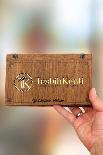 TESBİHKENTİ 12*8 mm Dimensions a Delightful Use Kamphor Wood Prayer Beads