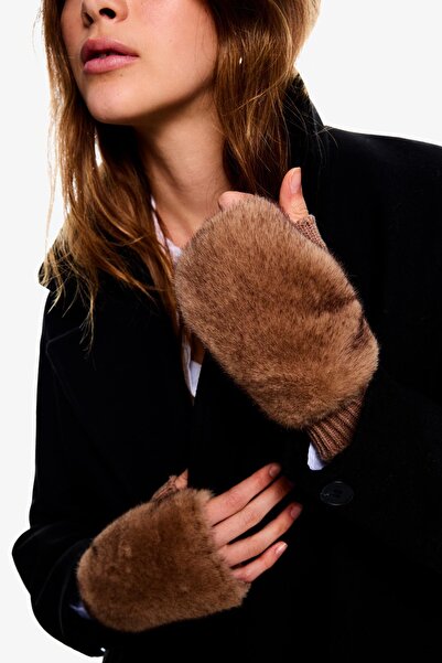Bershka Suni kürk eldiven