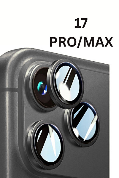 PSGT İphone 17 Pro & 17 Pro Max Uyumlu Kamera Koruma Lens Koruyucu Temperli C...