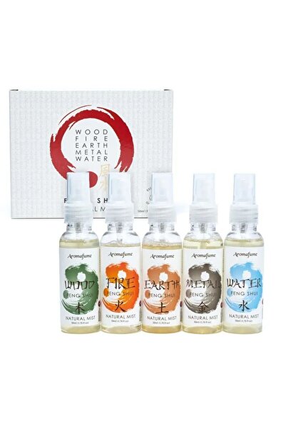 Aromafume Set Feng Shui 5 Elemente cu spray pentru cameră