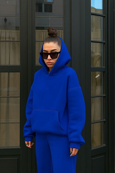 BENROMA سترة بغطاء للرأس للجنسين