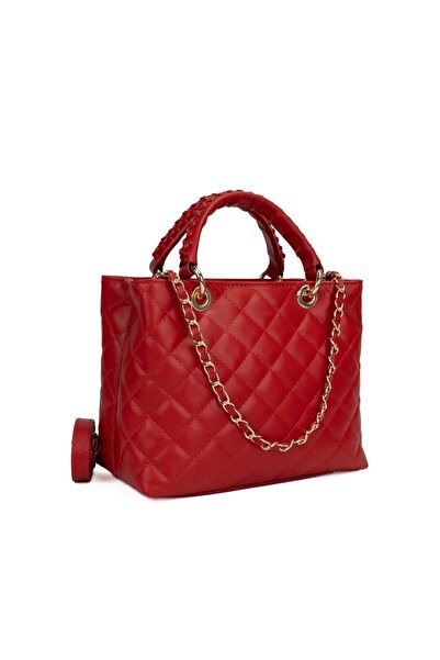 Posete Fagaras Poseta Piele Mini Georgie - Rosu, Geanta Office din Piele Natu...