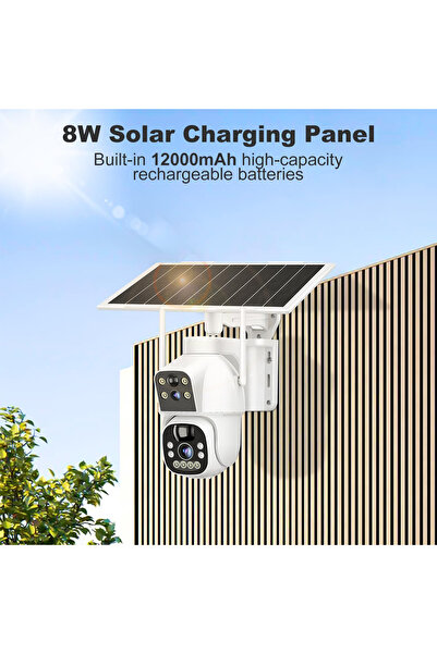 Generic 3G/4G LTE Cellular Security Camera Outdoor Solar Power, Battery Powered Surveillance Camera